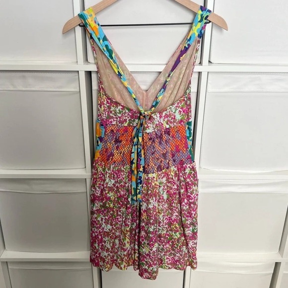 Anthropologie Plenty by Tracy Reese Cinched Tie-Back Romper - Picture 7 of 7